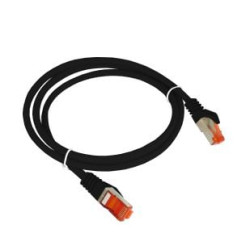 Cavo di rete a-lan alantec patch f/utp cat.6 pvc 1.0m nero [kks6cza1.0]