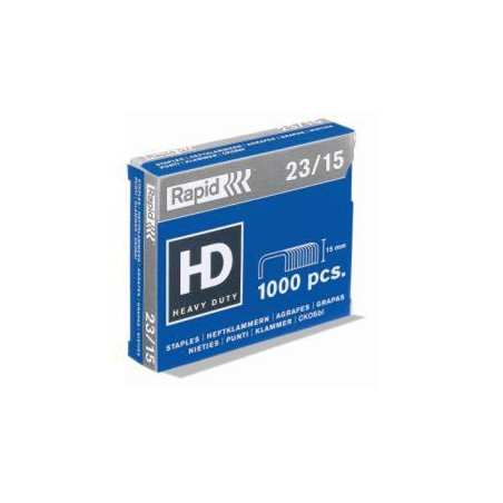 Punti cucitrice rapid 1000 punti blu 23/15 mm [24869600]