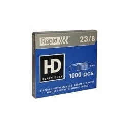 Punti cucitrice rapid 1000 punti blu 23/8 mm [24869200]