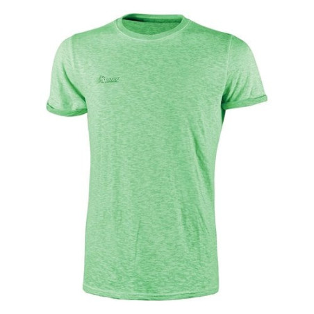 Maglietta u power t-shirt cotton maniche corte verde (l)[ey195wvf-l]