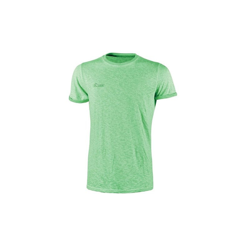 Maglietta u power t-shirt cotton maniche corte verde (xl) [ey195wvf-xl]