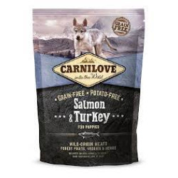 Mangime per cani carnilove salmon & turkey puppies 4kg