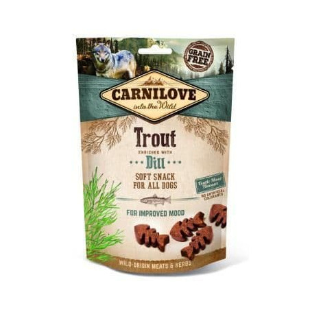 Mangime per cani carnilove trout dill 200g