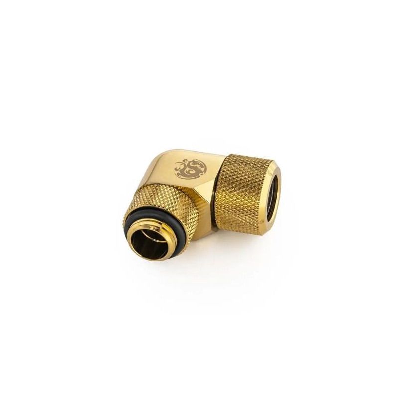 Adattatore bitspower multi-link 90 gradi 12mm oro [bp-tbe90rmla12]