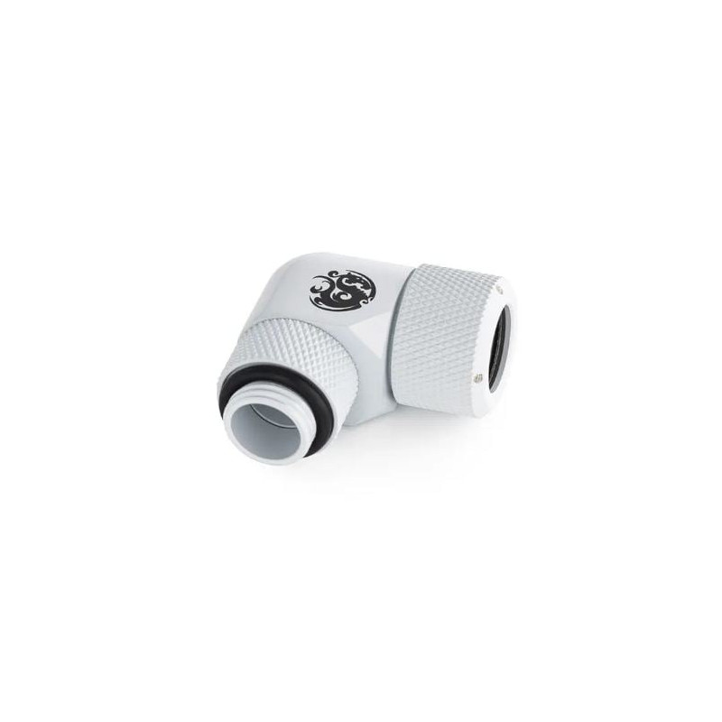 Adattatore bitspower multi-link 90 gradi 12mm bianco [bp-dwe90rmla12]
