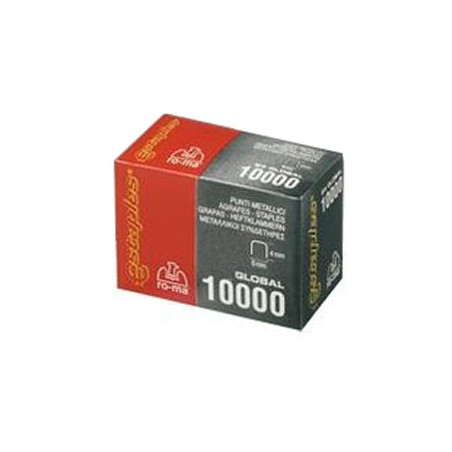 Punti cucitrice ro-ma 10x1000 punti 24/6 126 [1003105]