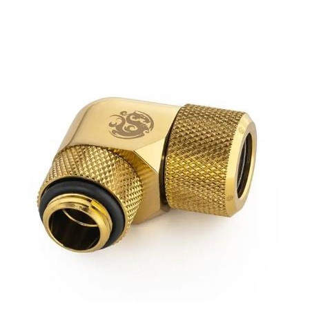 Adattatore bitspower multi-link 90 gradi 16mm oro [bp-tbe90rmla16]