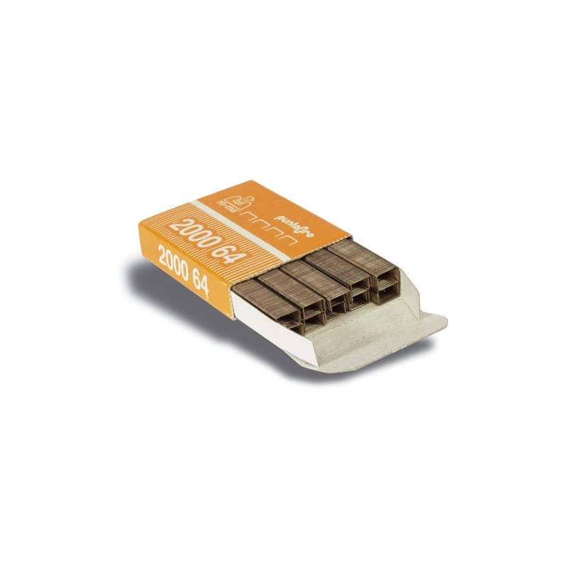 Punti cucitrice ro-ma 10x2000 punti 64 oro [1001101]