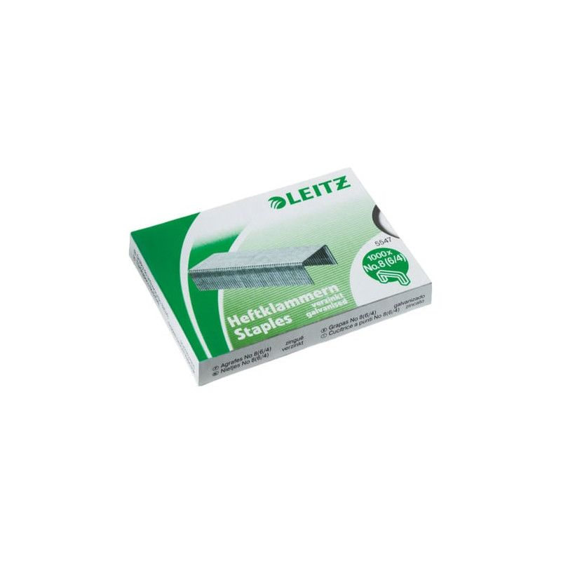 Punti cucitrice leitz 20x1000 punti 8 [55780000]