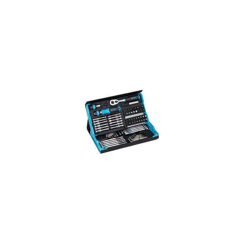 Set di punte hazet smartcase 73pz/nero/blu [2200sc-31]
