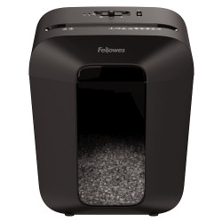 Distruggidocumenti fellowes powershred lx41m a particelle 17l nero