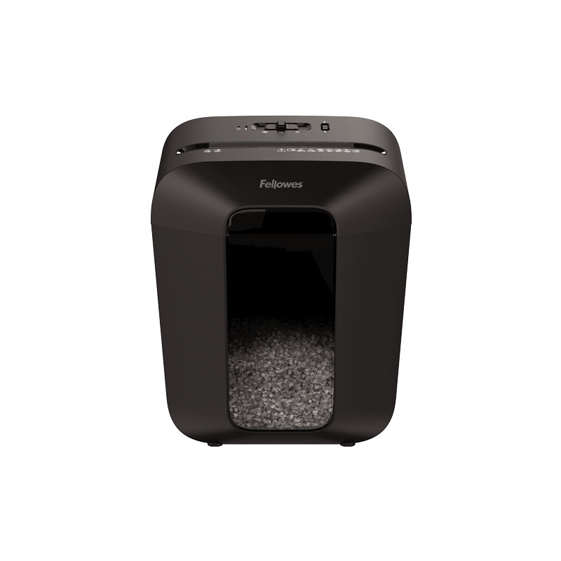 Distruggidocumenti fellowes powershred lx41m a particelle 17l nero