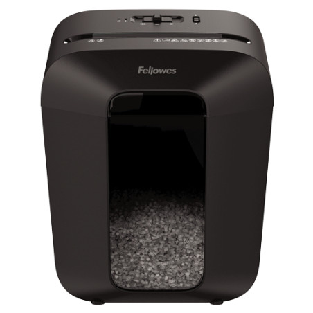 Distruggidocumenti fellowes powershred lx41m a particelle 17l nero