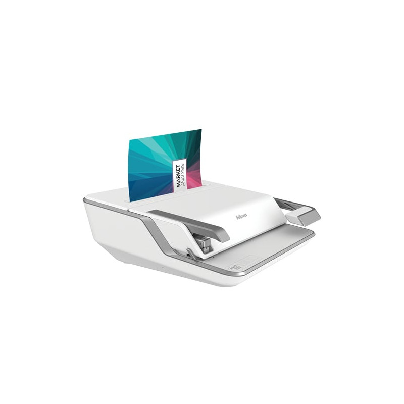 Rilegatrice fellowes lyra multifunzione 3in1 grigio/bianco [5603101]