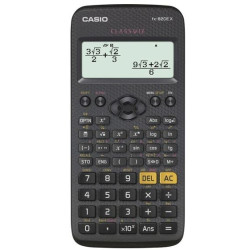 Calcolatrice scientifica casio 77x166x14mm nero [fx82cex]