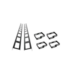Accessorio gestione cavi itrack armadi 42u 19" con 10 anelli