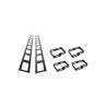 Accessorio gestione cavi itrack armadi 42u 19" con 10 anelli