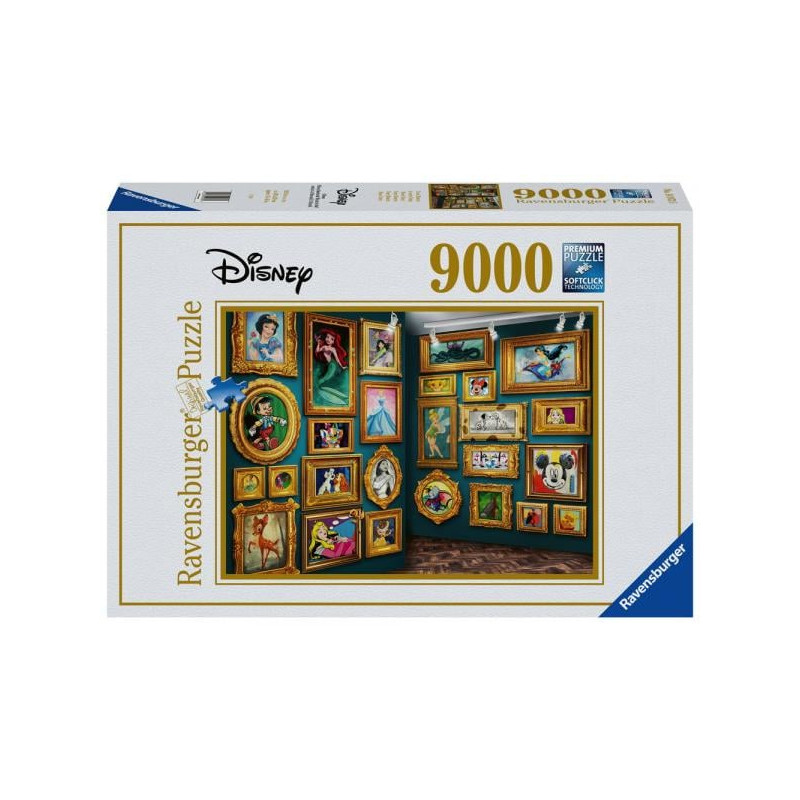 Puzzle ravensburger disney - il museo 9000pz [14973]