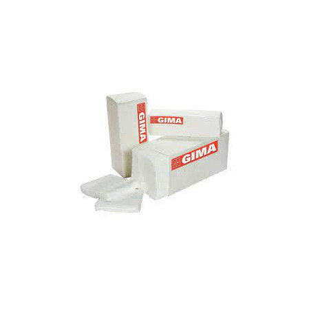 Compresse garza gima cf100 10x10cm bianco 100pz [35007s]