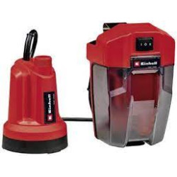Pompa per acqua pulita einhell a batteria ge-sp 18ll li