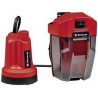 Pompa per acqua pulita einhell a batteria ge-sp 18ll li