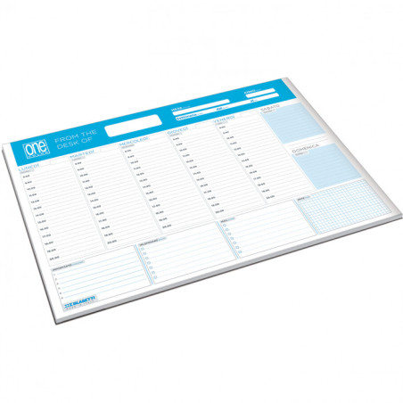 Blocco appunti settimanale blasetti 42 x 30 cm. [7737]