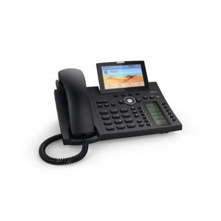 Telefono snom d385n elefono ip aziendale nero [00004600]