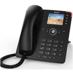 Telefono ip professionale snom d713 2 porte gigabit nero [00004582]