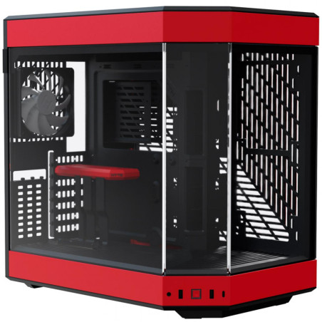 Case hyte y60 midi-tower nero/rosso [cs-hyte-y60-br]