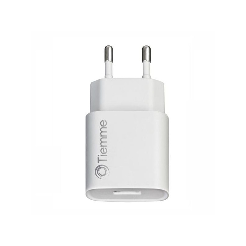 Alimentatore da rete tiemme 3637 usb-a 5w bianco [3637w]