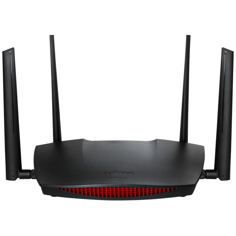 Router edimax ac2600 wi-fi roaming/2.4/5 ghz (dual band)/gigabit/nero
