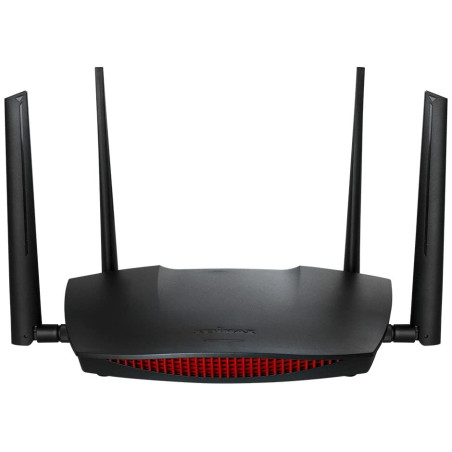 Router edimax ac2600 wi-fi roaming/2.4/5 ghz (dual band)/gigabit/nero