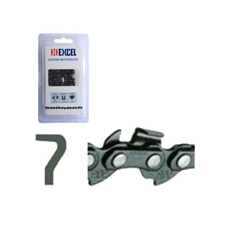catena motosega excel e1mc-bl-60e 1/4" [k-050-60dl]