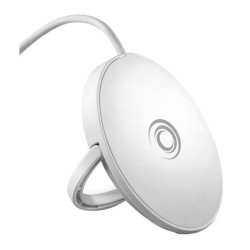 Caricabatterie wireless tiemme magpad per iphone 12/13 15w bianco