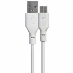 Cavo usb tiemme usb-a tipo-c 2m bianco [3655w]