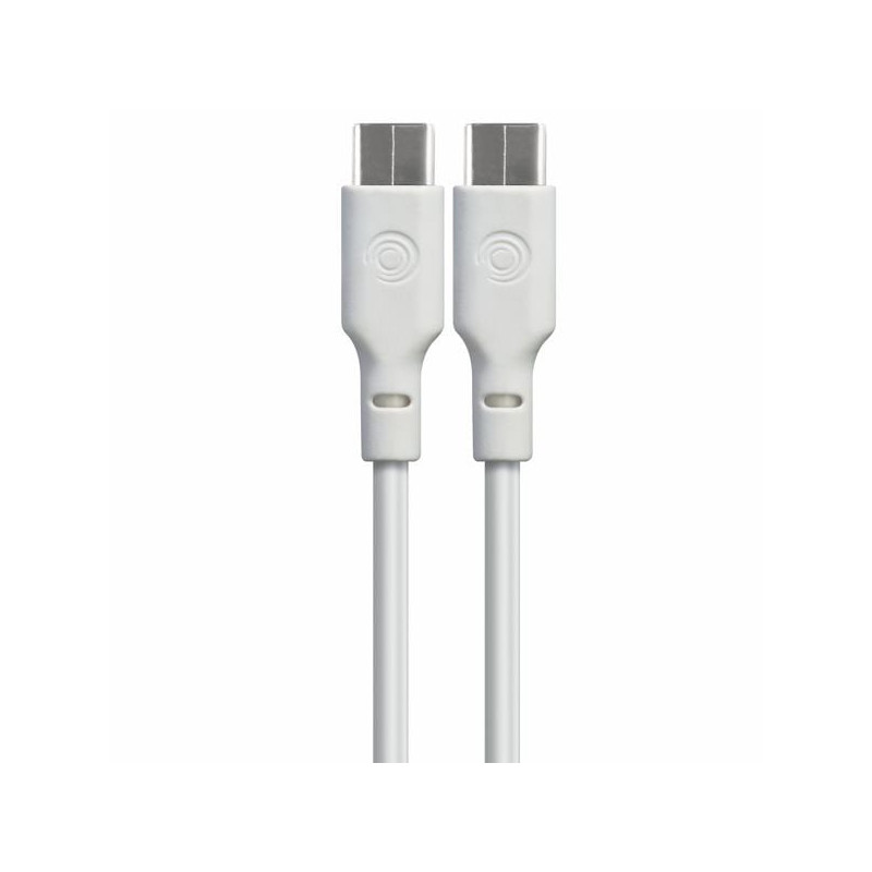 Cavo usb tiemme tipo-c to tipo-c 1m bianco [3657w]