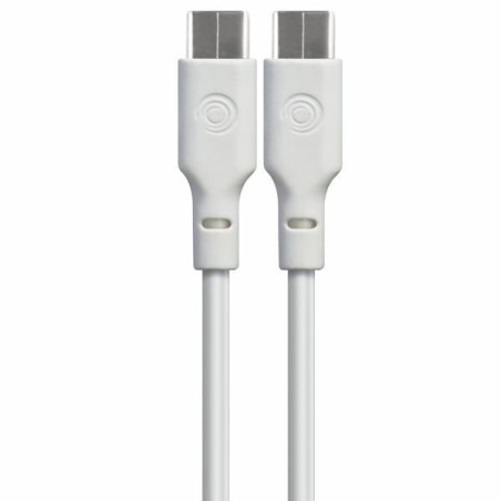Cavo usb tiemme tipo-c to tipo-c 1m bianco [3657w]
