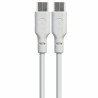 Cavo usb tiemme tipo-c to tipo-c 1m bianco [3657w]