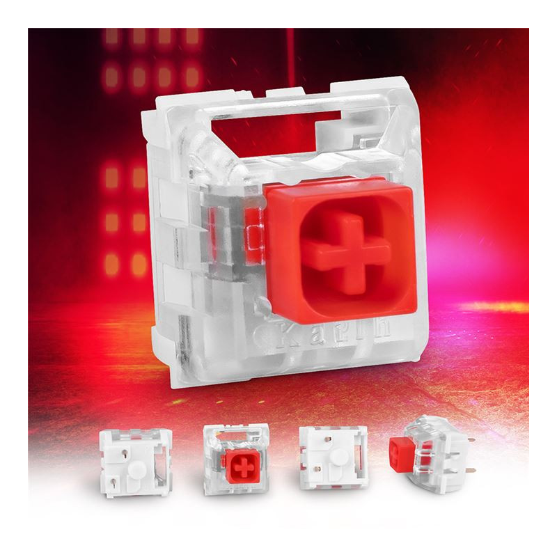 Sharkoon kailh box red - 35 pcs [404495103368]