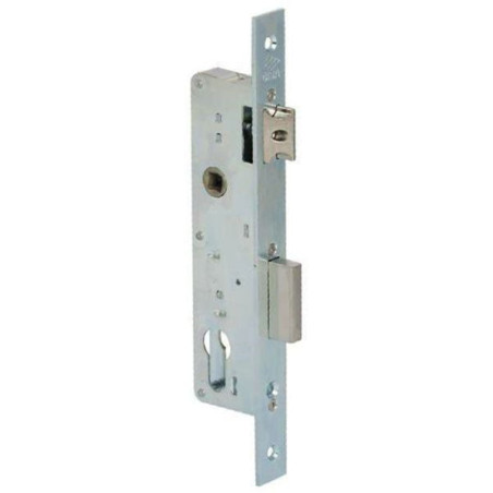Serratura a cilindro cisa in alluminio zincata 22x240 argento [44661.25.0]