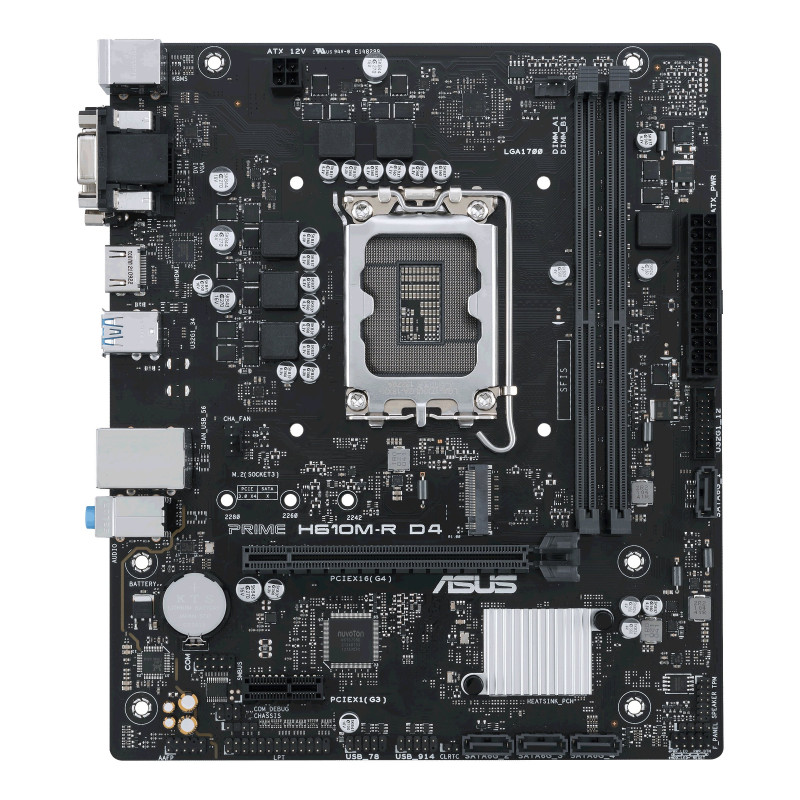 scheda madre asus prime h610m-r d4 lga 1700 [90mb1b40-m0ecy0]