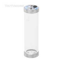 Serbatoio singularity computers protium 2.0 tubo 200mm acrilico argento