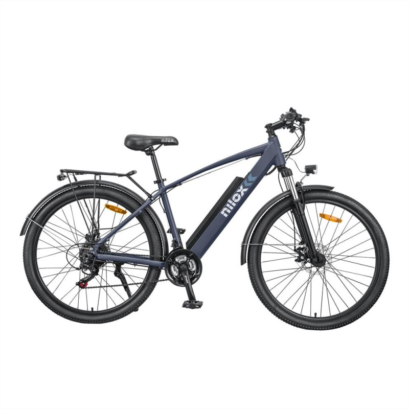 Bicicletta da trekking nilox e-bike 36v 13ah 27.5x2.10p x7 plus