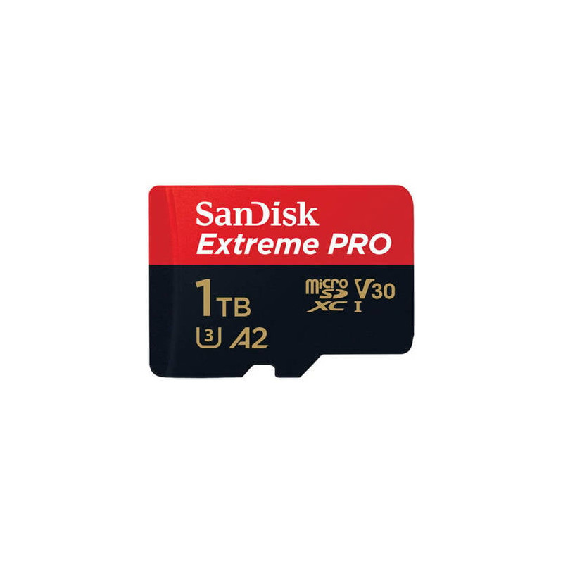 1tb scheda microsdxc sandisk extreme pro 200/140 mb/s a2 v30 con