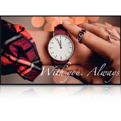 Public display led 75" sharp pnhw751 4k ultra hd 3840x2160p