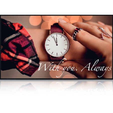 Public display led 75" sharp pnhw751 4k ultra hd 3840x2160p