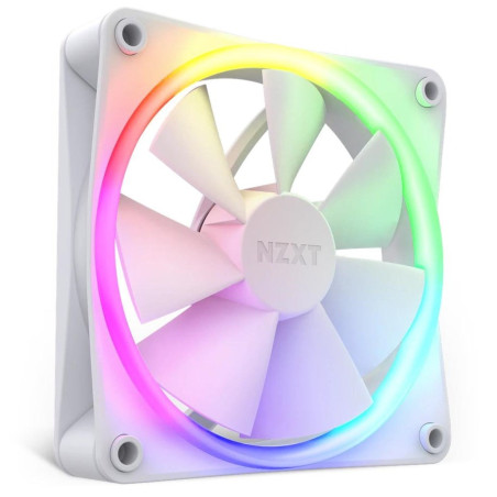 Ventola 120x120x26 nzxt f120 rgb bianco [rf-r12sf-w1]