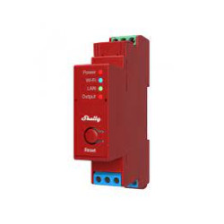 Rele' shelly pro 1pm wi-fi lan bluetooth rosso [shelly pro