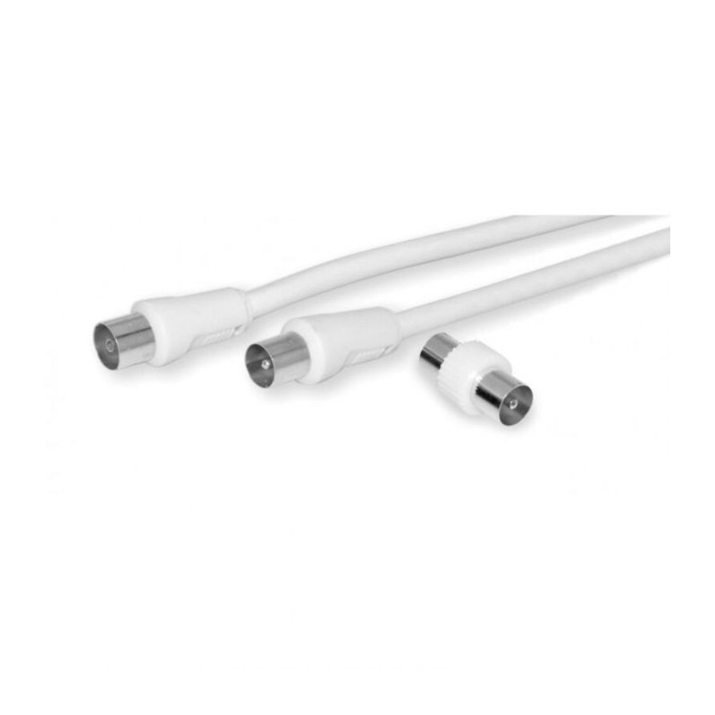 Cavo antenna nuovavideosuono tipo-f/10m/bianco [19/03]