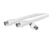 Cavo antenna nuovavideosuono tipo-f/10m/bianco [19/03]